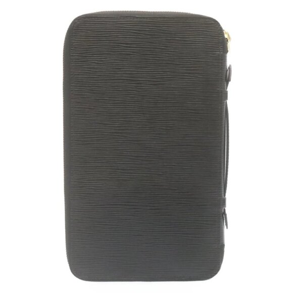 LOUIS VUITTON Epi Travel Case Black LV Auth - Picture 2 of 16
